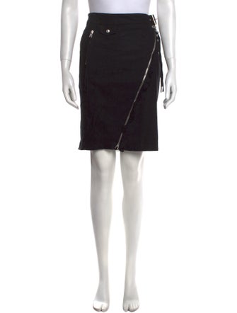 Iceberg Wool Knee-Length Skirt