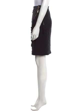 Iceberg Wool Knee-Length Skirt