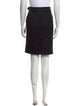 Iceberg Wool Knee-Length Skirt