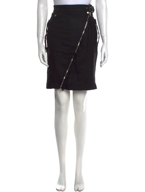Iceberg Wool Knee-Length Skirt