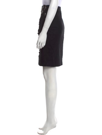 Iceberg Wool Knee-Length Skirt
