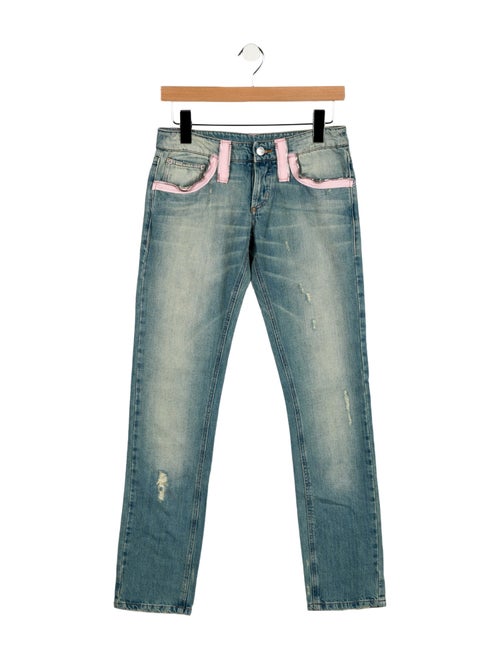 Iceberg Low-Rise Straight Leg Jeans