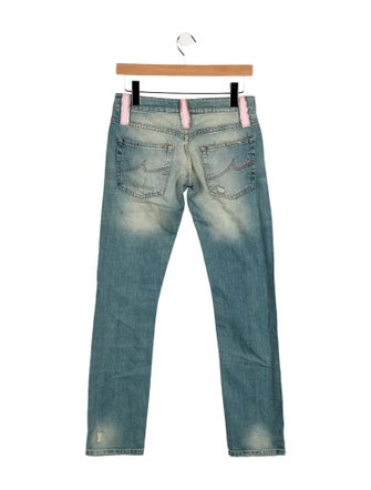 Iceberg Low-Rise Straight Leg Jeans