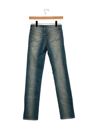 Iceberg Mid-Rise Straight Leg Jeans