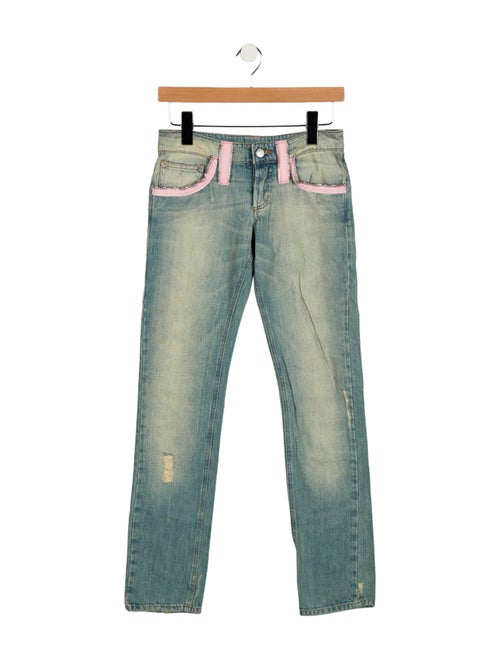 Iceberg Low-Rise Straight Leg Jeans