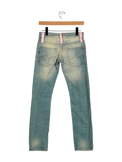 Iceberg Low-Rise Straight Leg Jeans