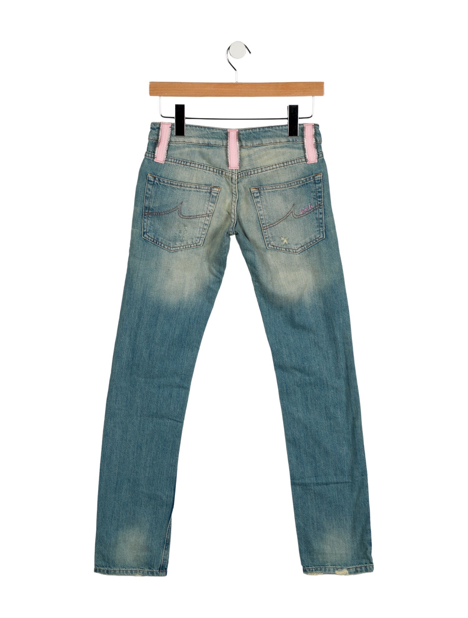 Iceberg Low-Rise Straight Leg Jeans