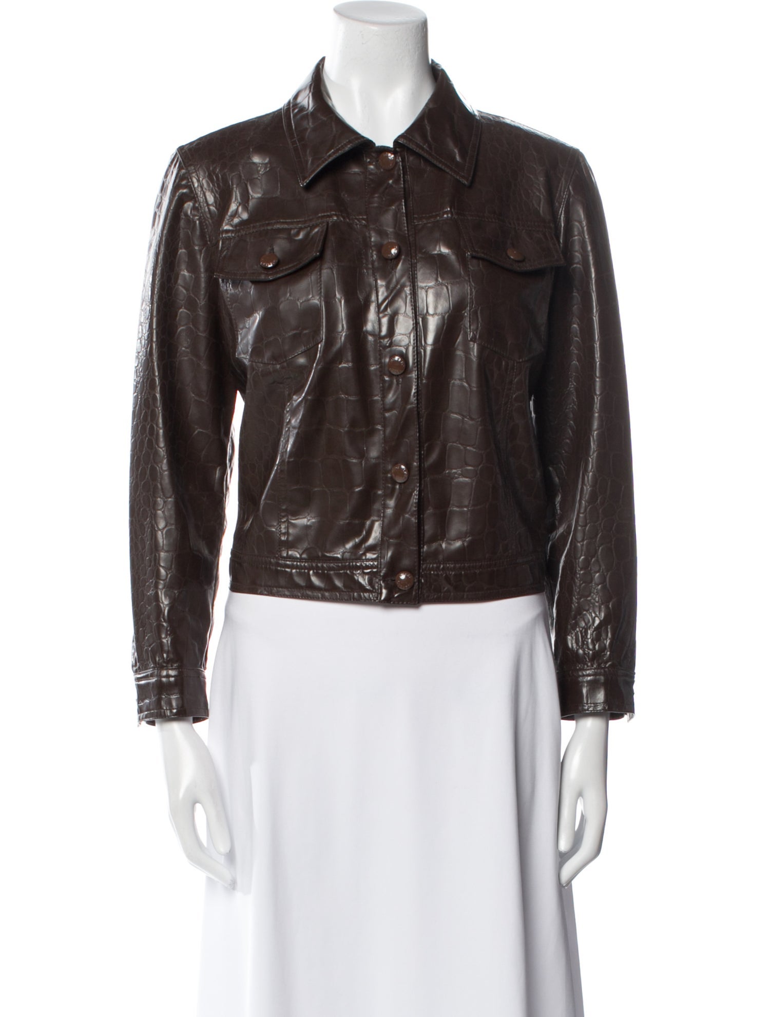 Iceberg PVC Biker Jacket