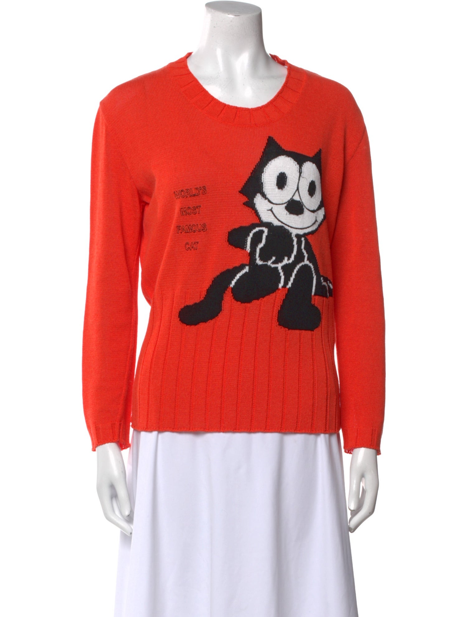 Iceberg Graphic Print Crew Neck Sweater