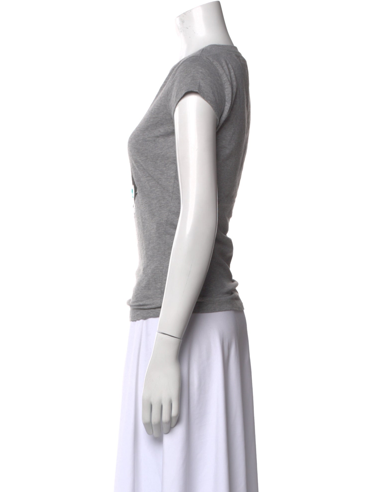 Iceberg Graphic Print Crew Neck T-Shirt