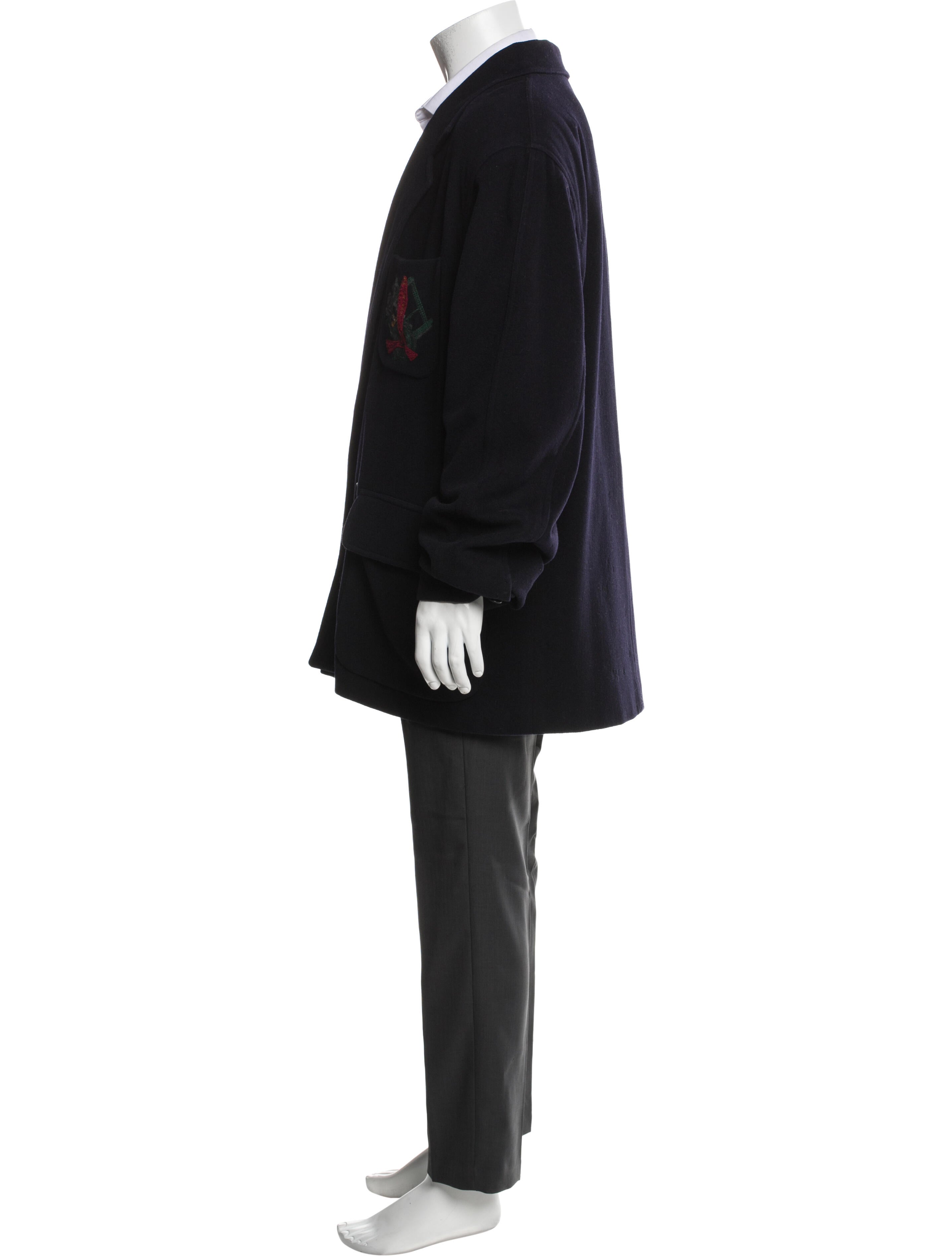 Iceberg Embroidered Accent Blazer