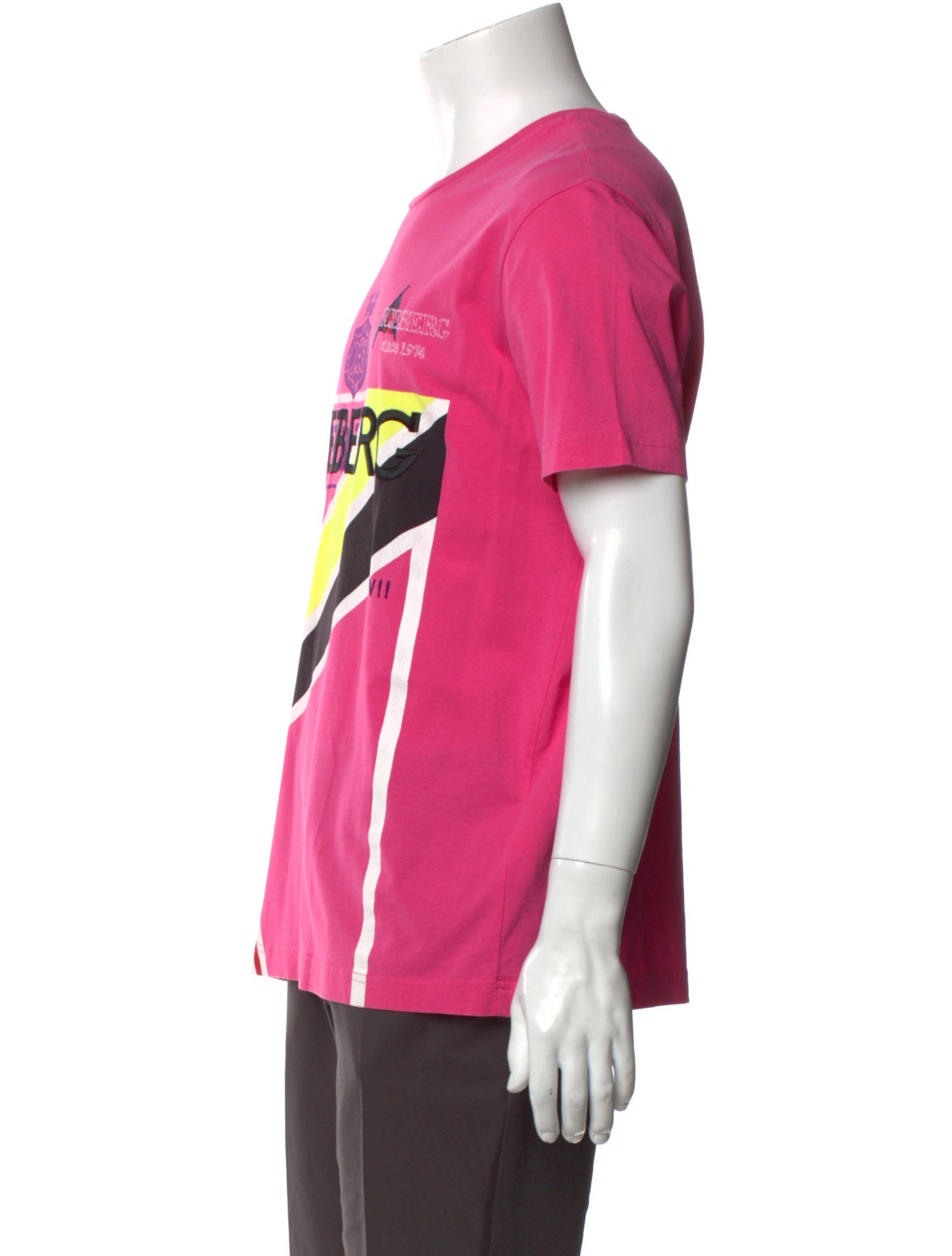 Iceberg Graphic Print Crew Neck T-Shirt