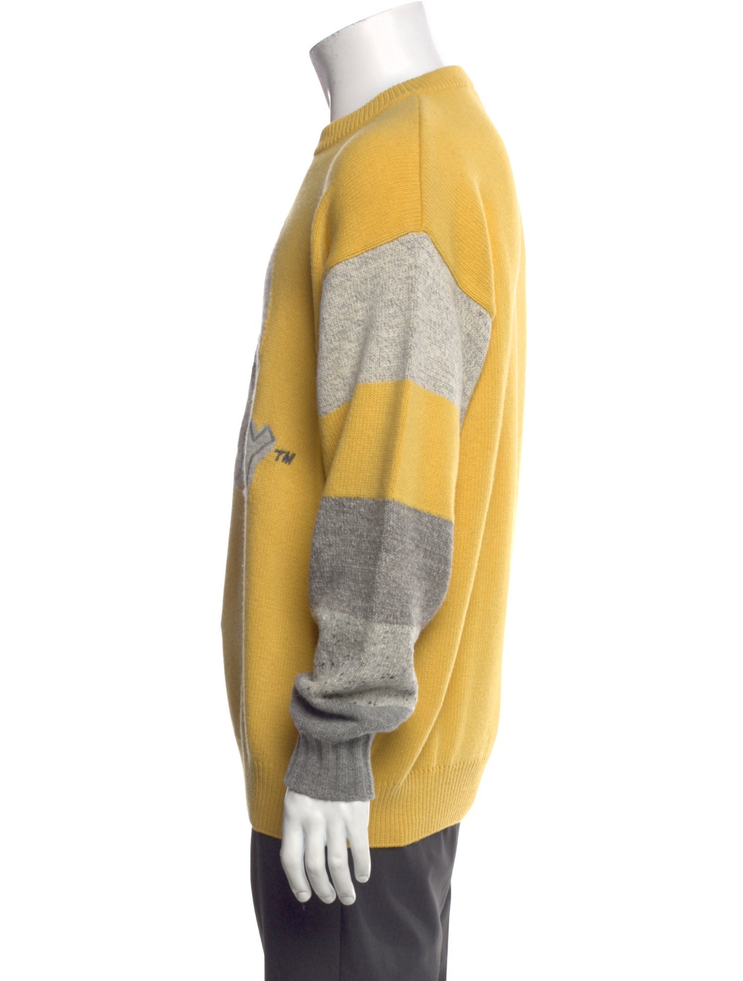 Iceberg Virgin Wool Graphic Print Pullover