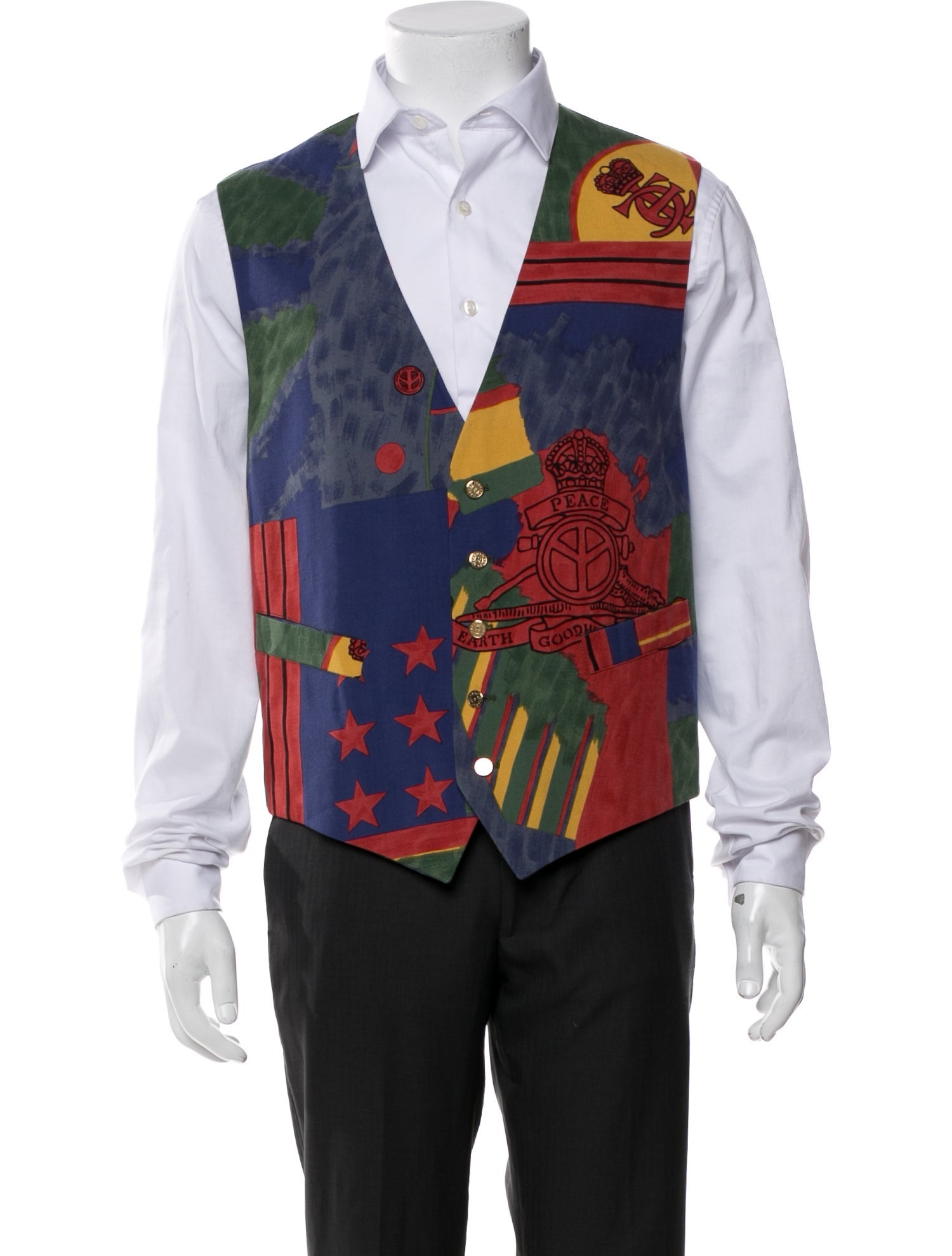 Iceberg Floral Print Vest