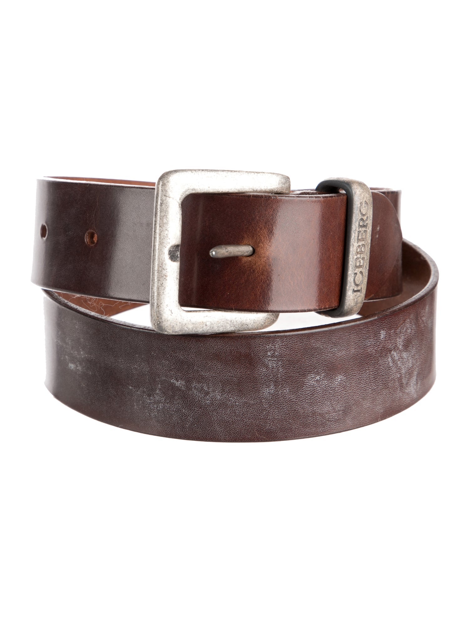 Iceberg Leather Belt
