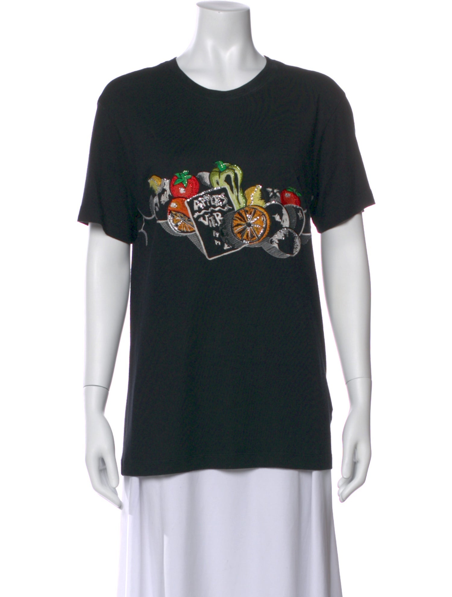 Iceberg Graphic Print Crew Neck T-Shirt