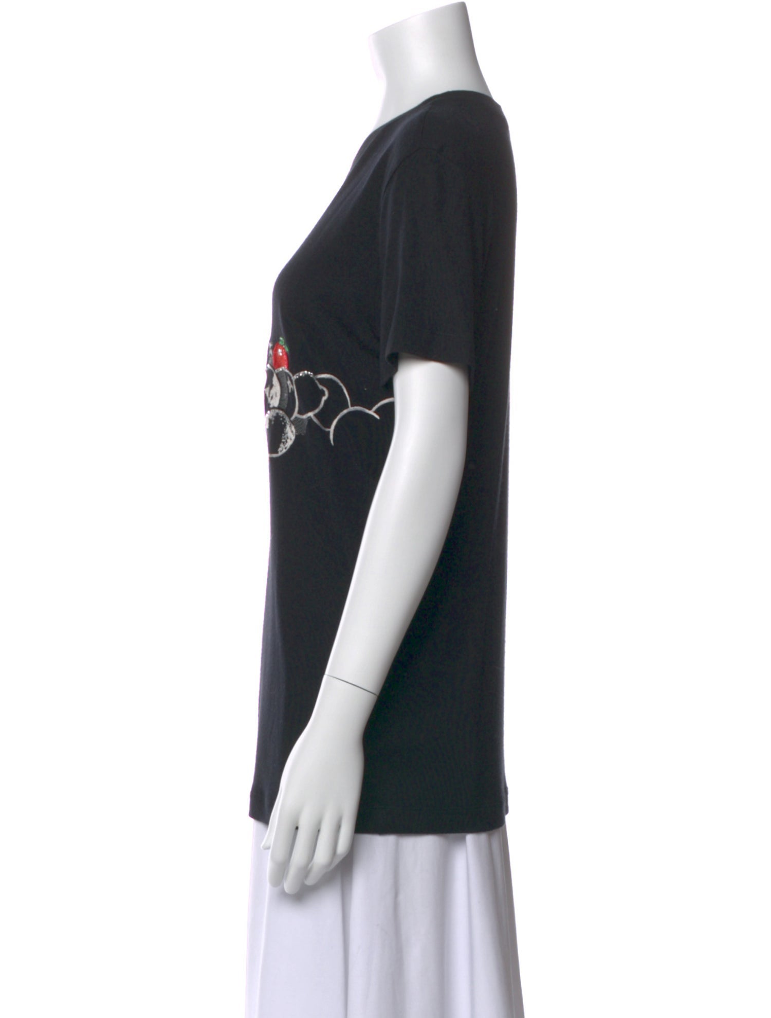 Iceberg Graphic Print Crew Neck T-Shirt