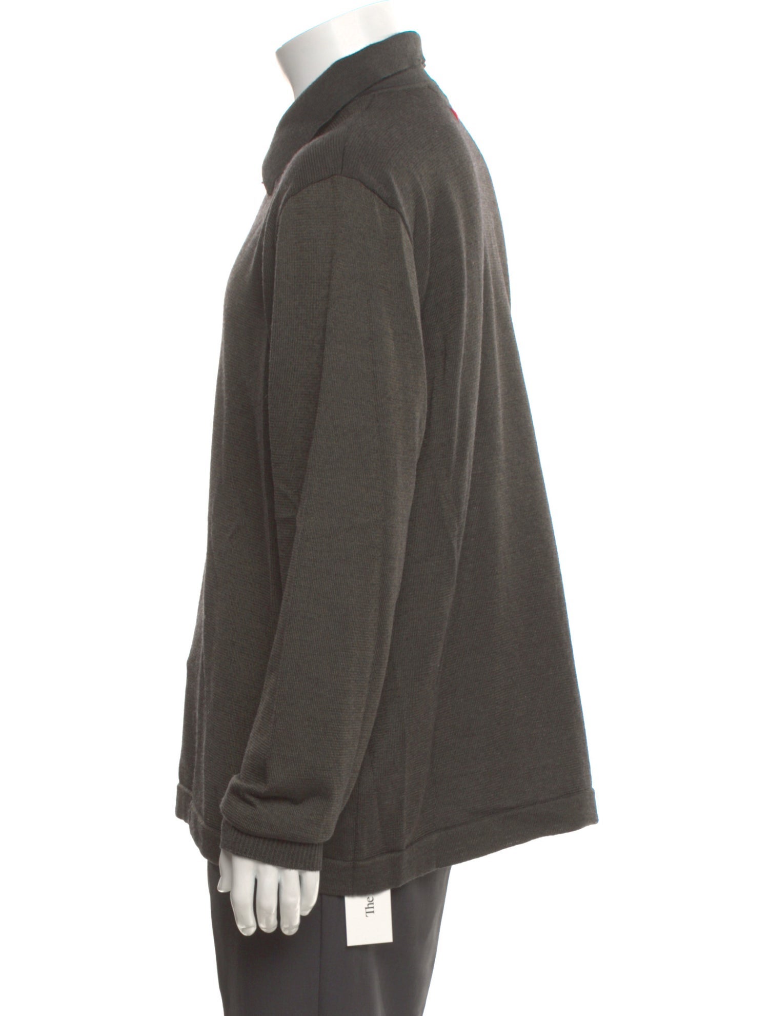 Iceberg Virgin Wool Collar Polo Sweater