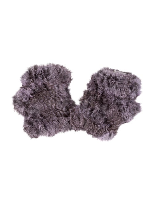 Jocelyn Fur Fingerless Gloves w/ Tags