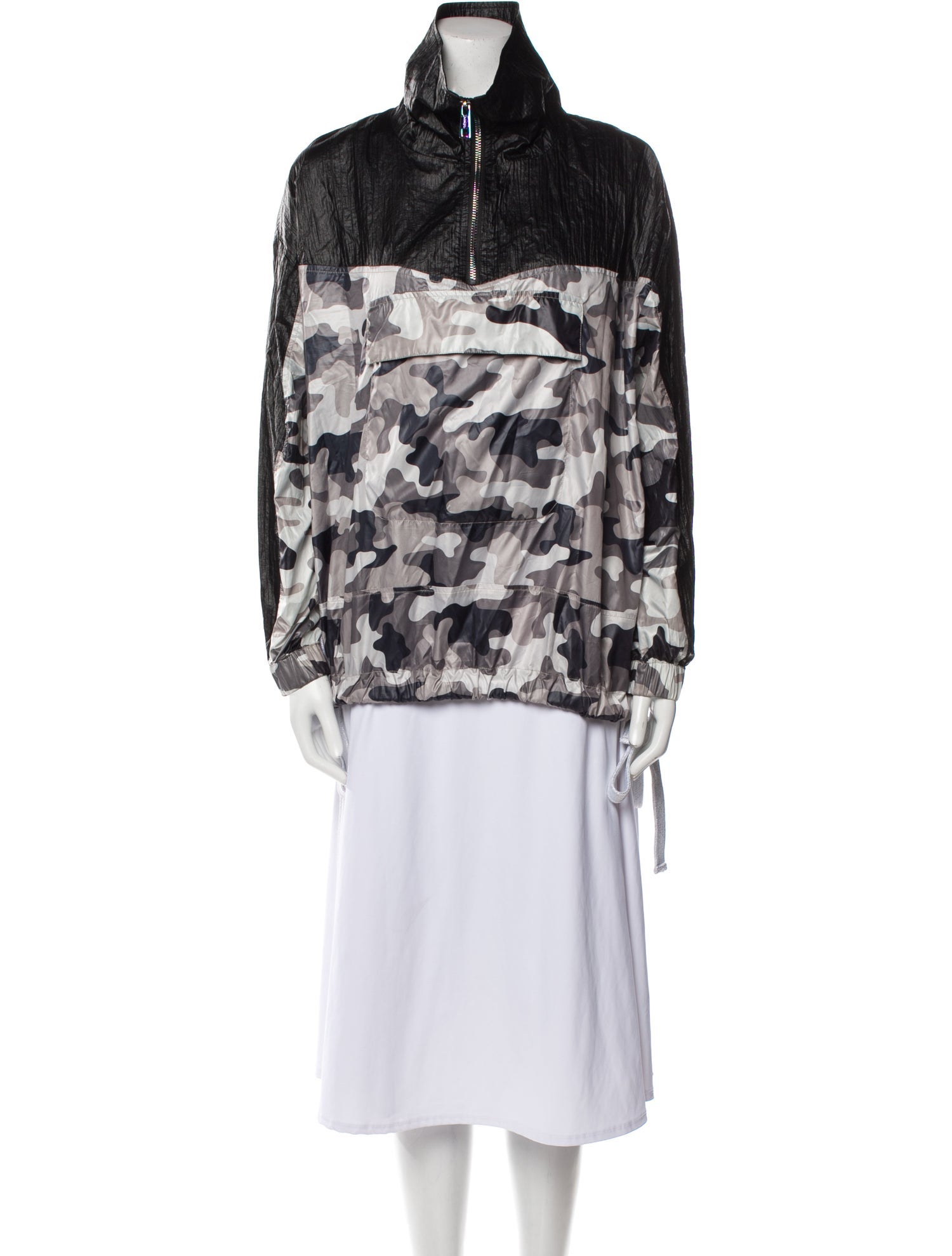 Jocelyn Camouflage Print Jacket