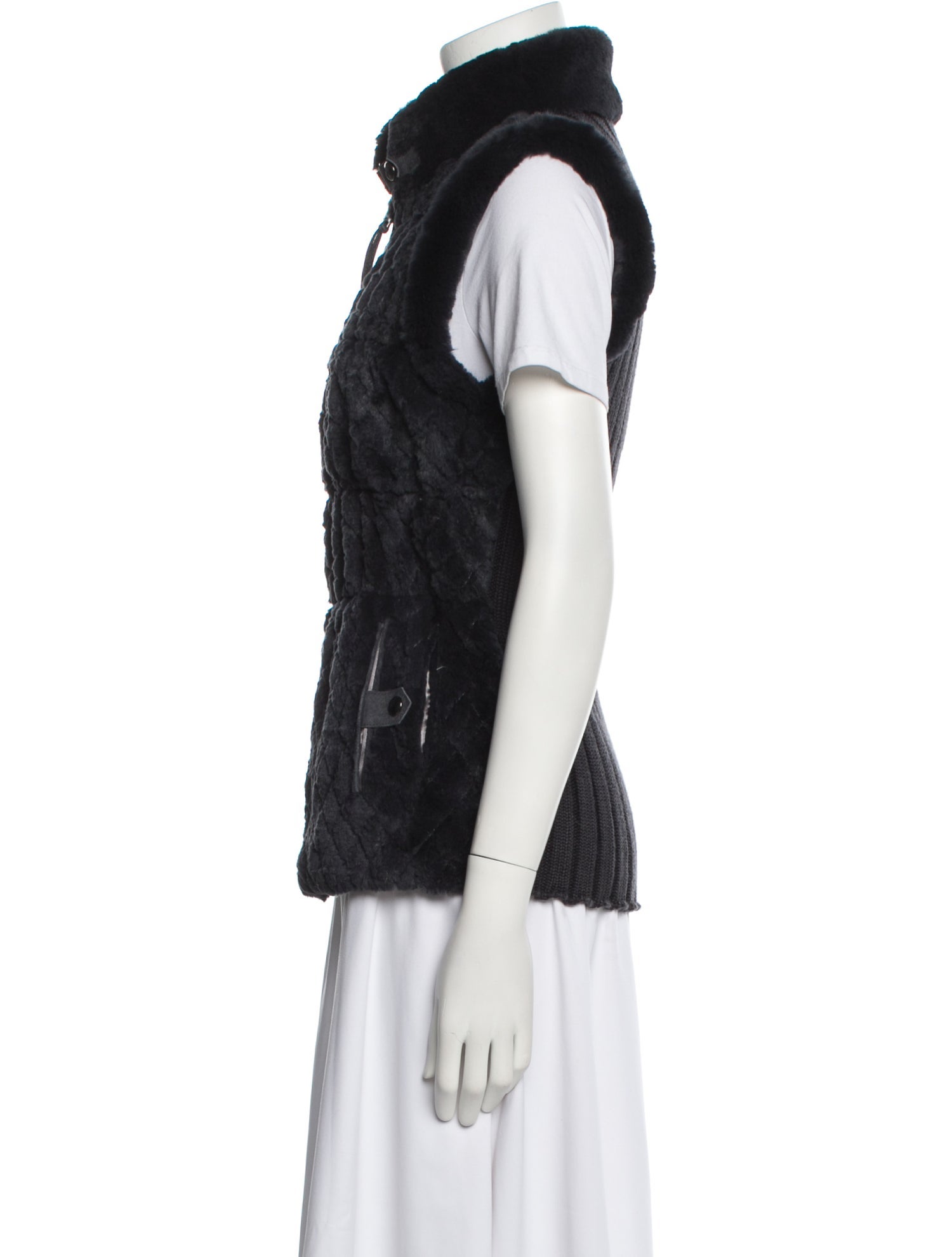 Jocelyn Goat Fur Vest