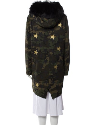 Jocelyn Camouflage Print Coat