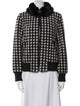 Jocelyn Houndstooth Print Jacket