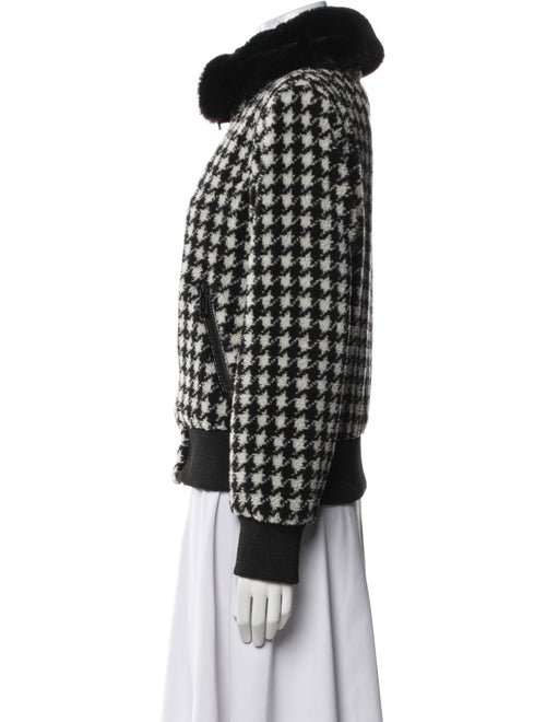 Jocelyn Houndstooth Print Jacket