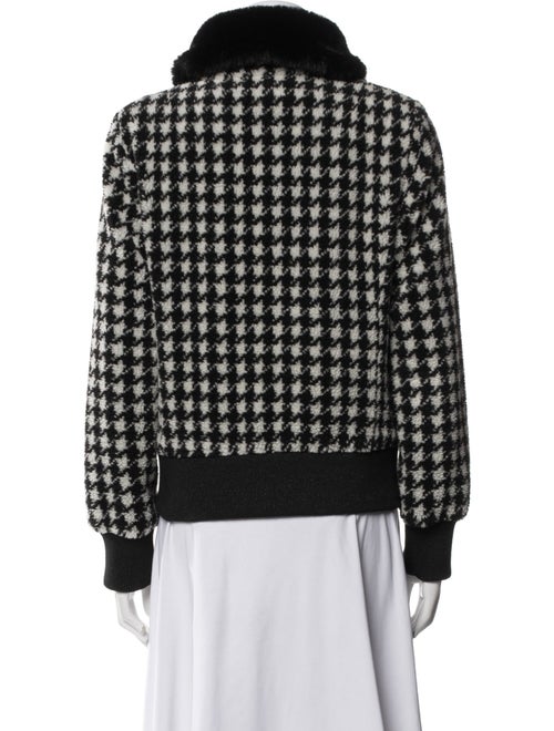 Jocelyn Houndstooth Print Jacket
