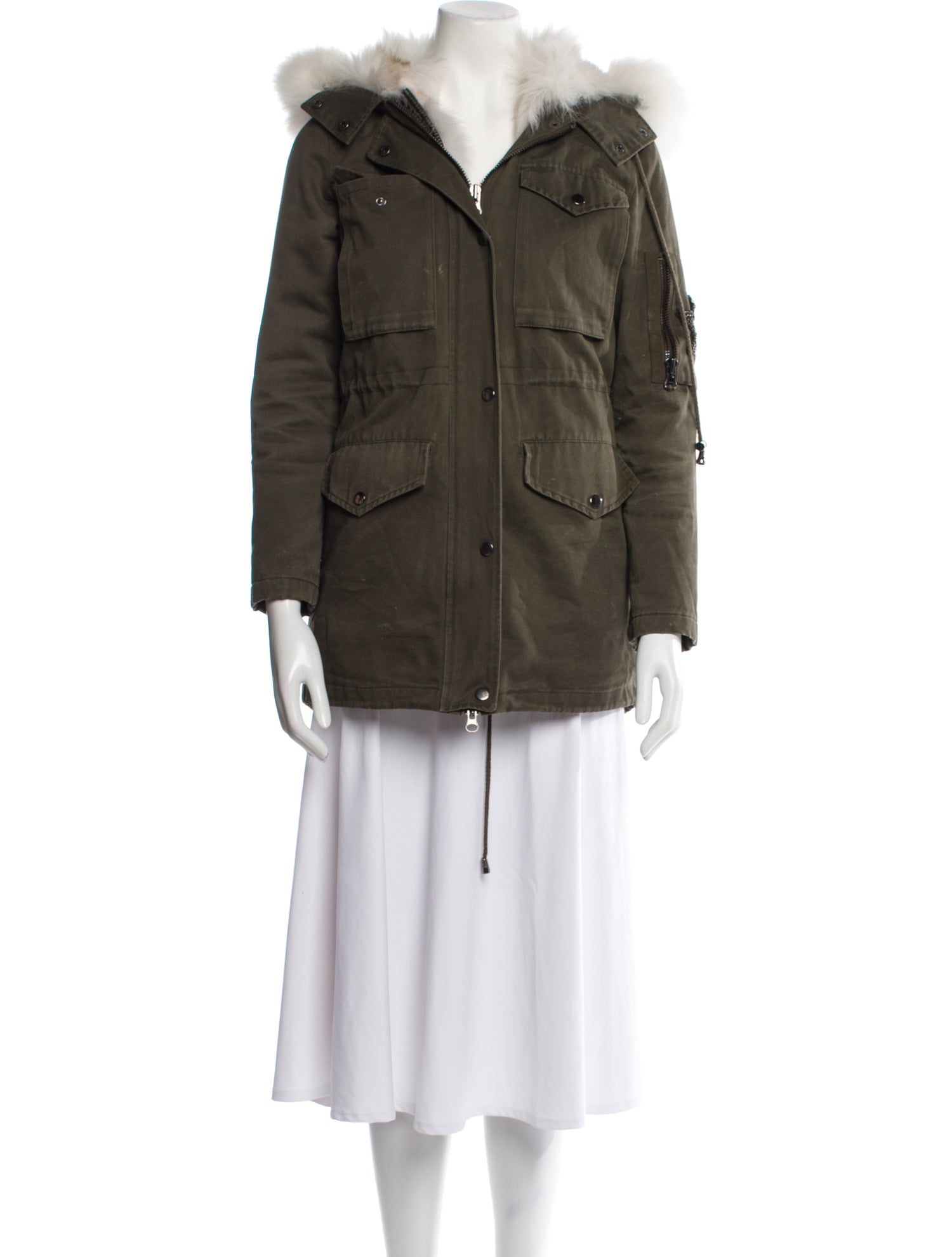 Jocelyn Fox Fur Coat