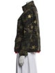 Jocelyn Camouflage Print Utility Jacket