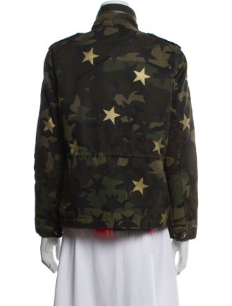 Jocelyn Camouflage Print Utility Jacket