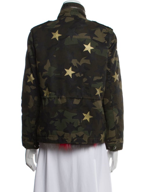 Jocelyn Camouflage Print Utility Jacket