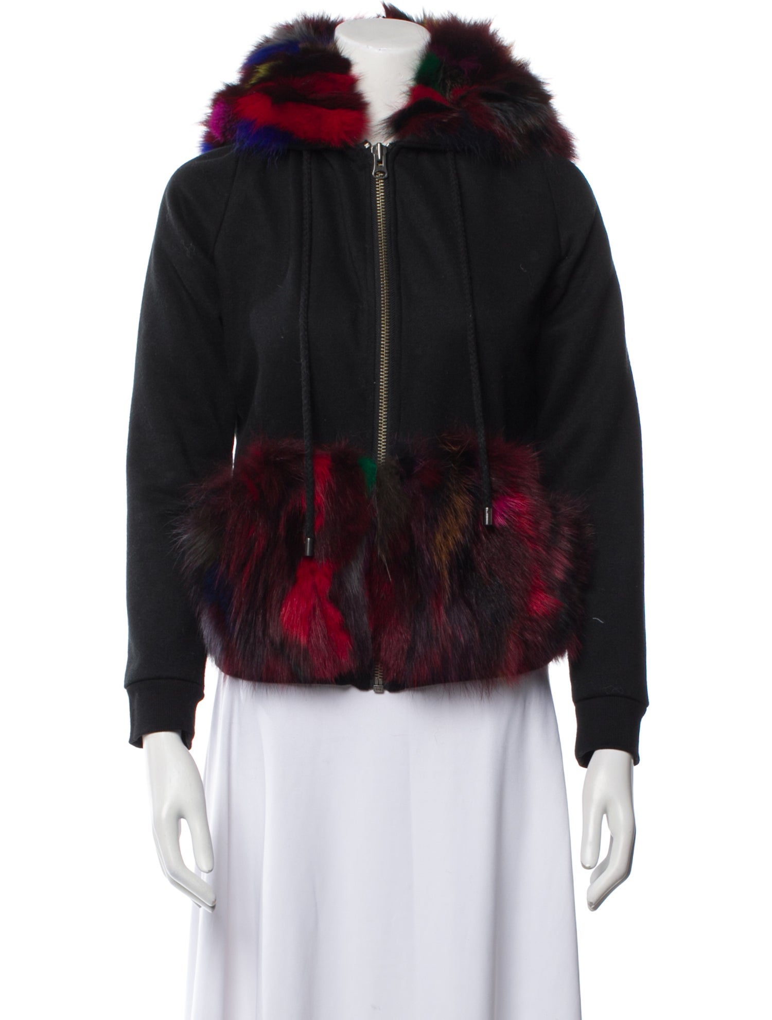 Jocelyn Printed Faux Fur Jacket