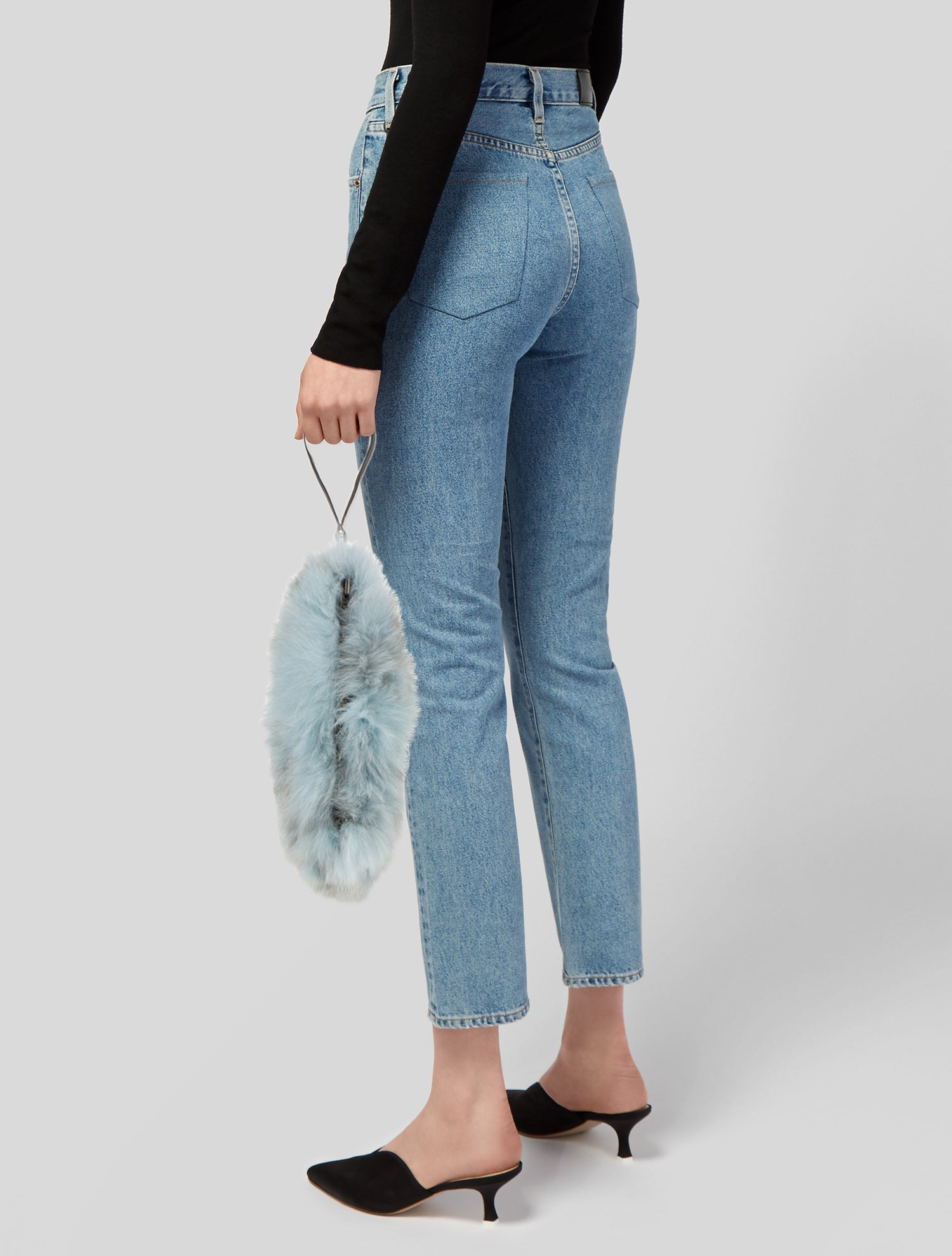 Jocelyn Fur Evening Bag w/ Tags