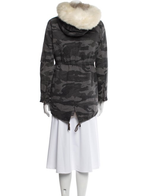Jocelyn Camouflage Print Coat