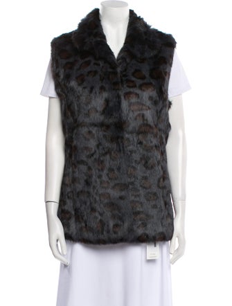 Jocelyn Animal Print Vest