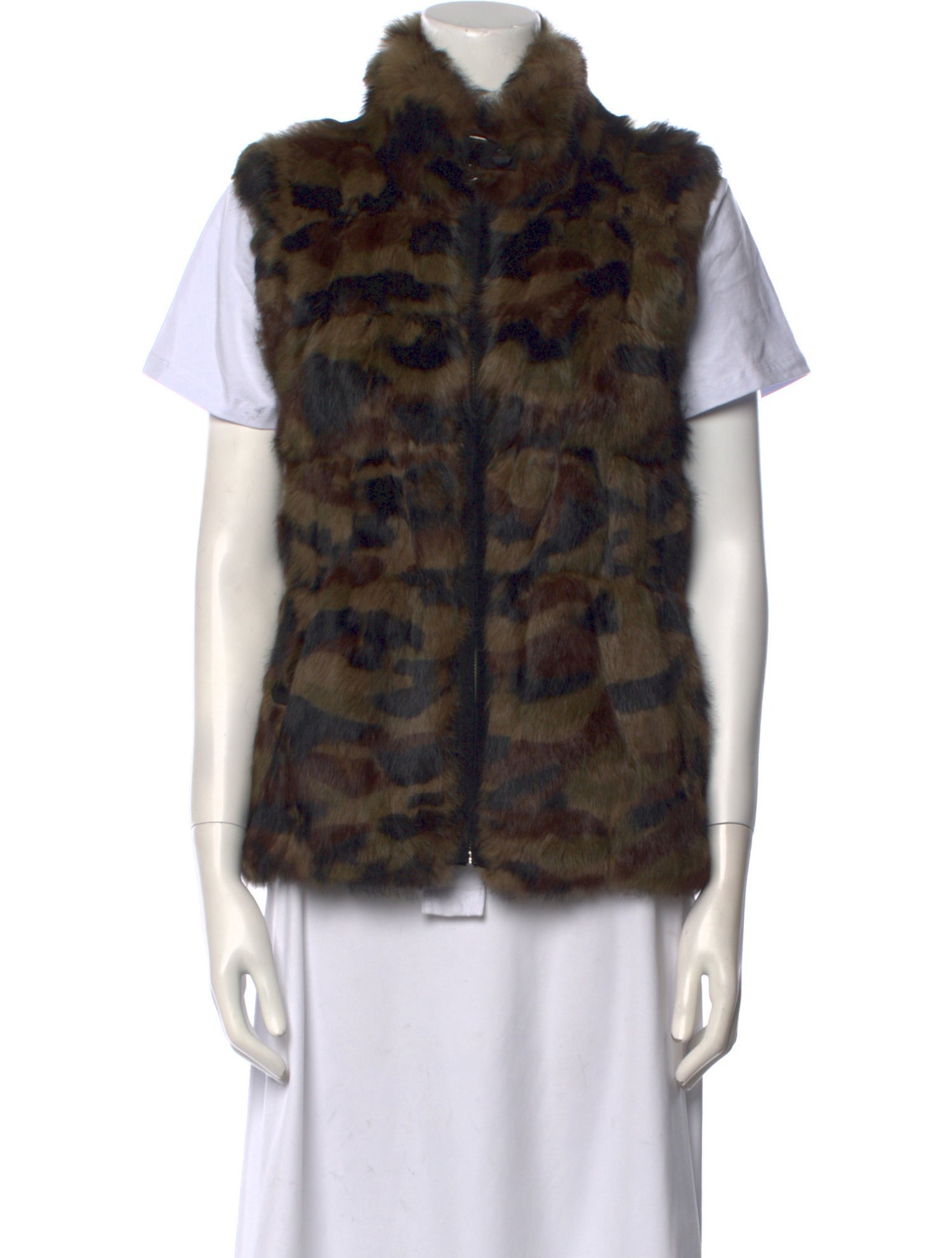 Jocelyn Camouflage Print Sweater