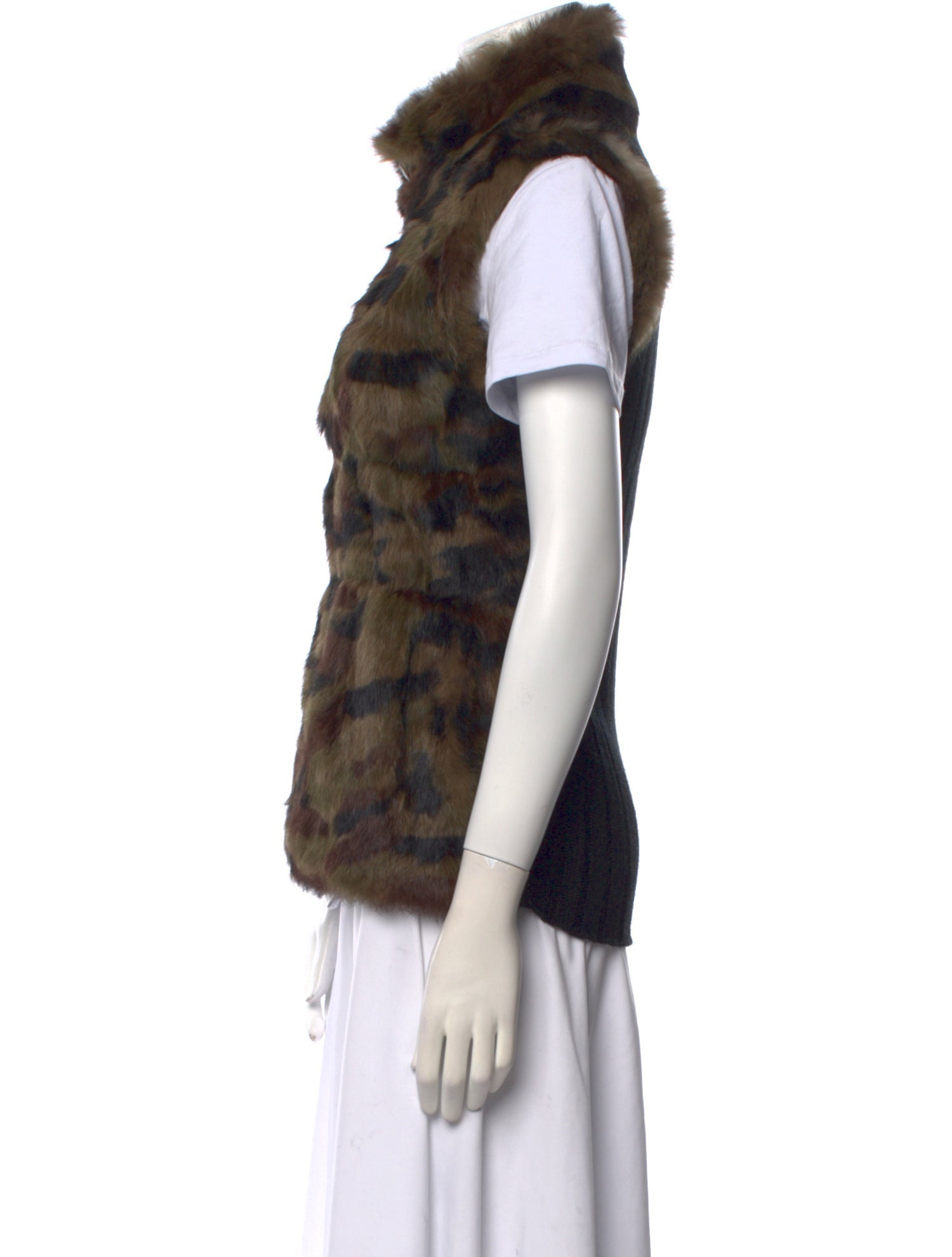 Jocelyn Camouflage Print Sweater