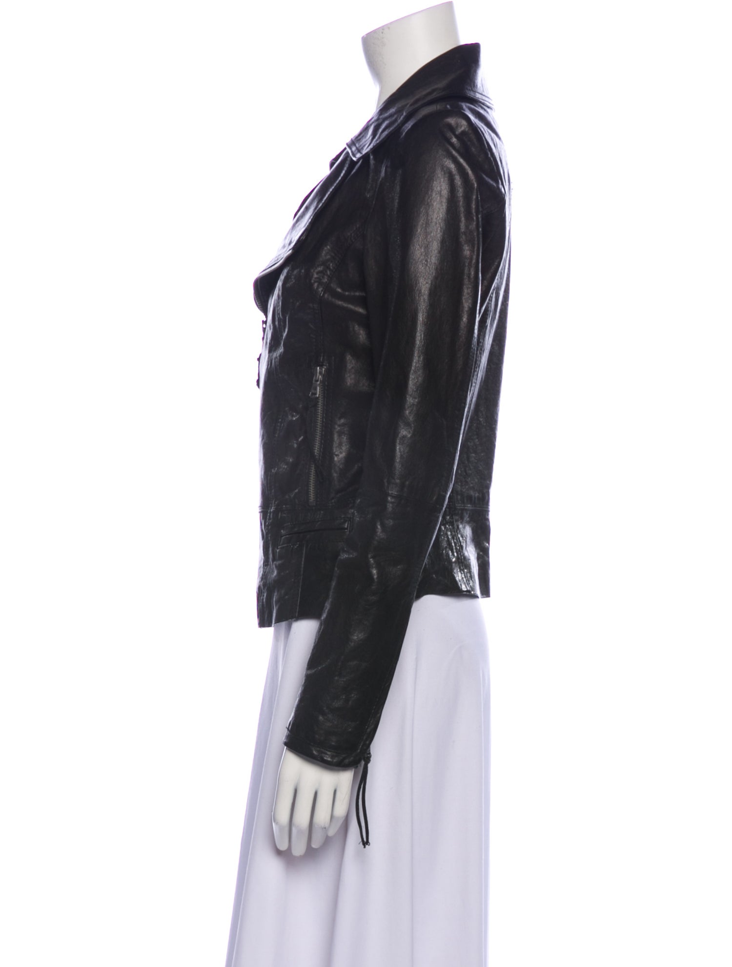 June Leather Biker Jacket