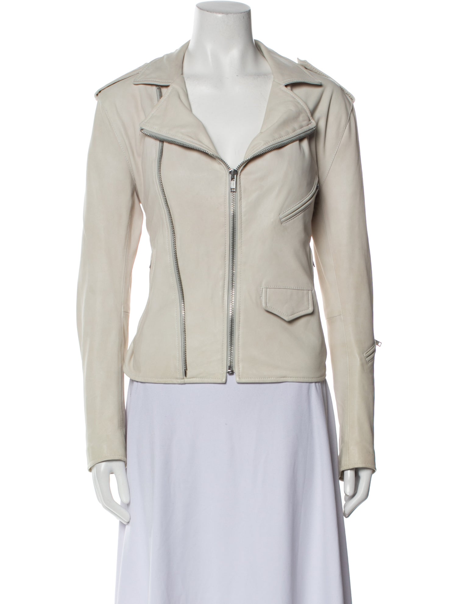 June Leather Biker Jacket