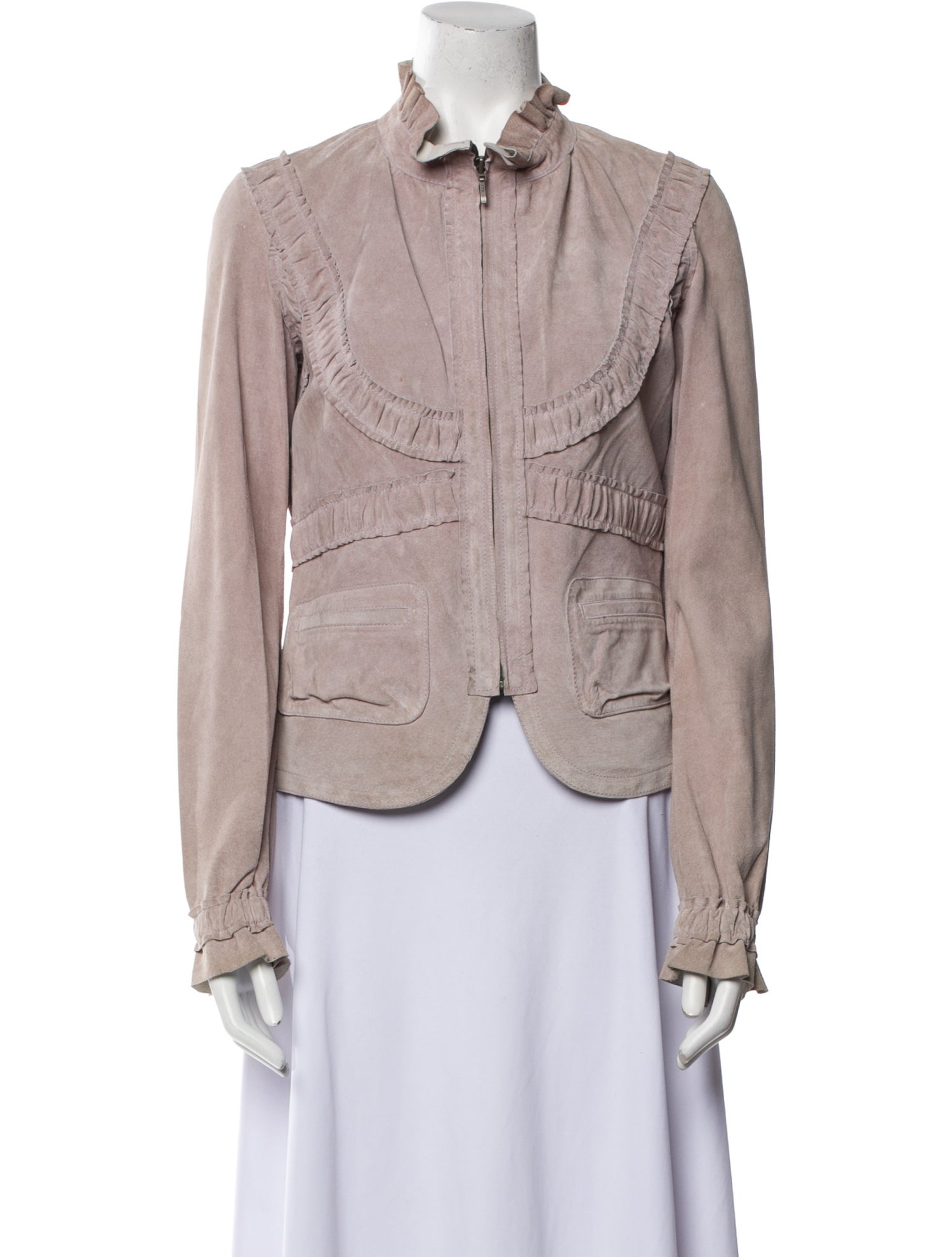 June Leather Evening Jacket