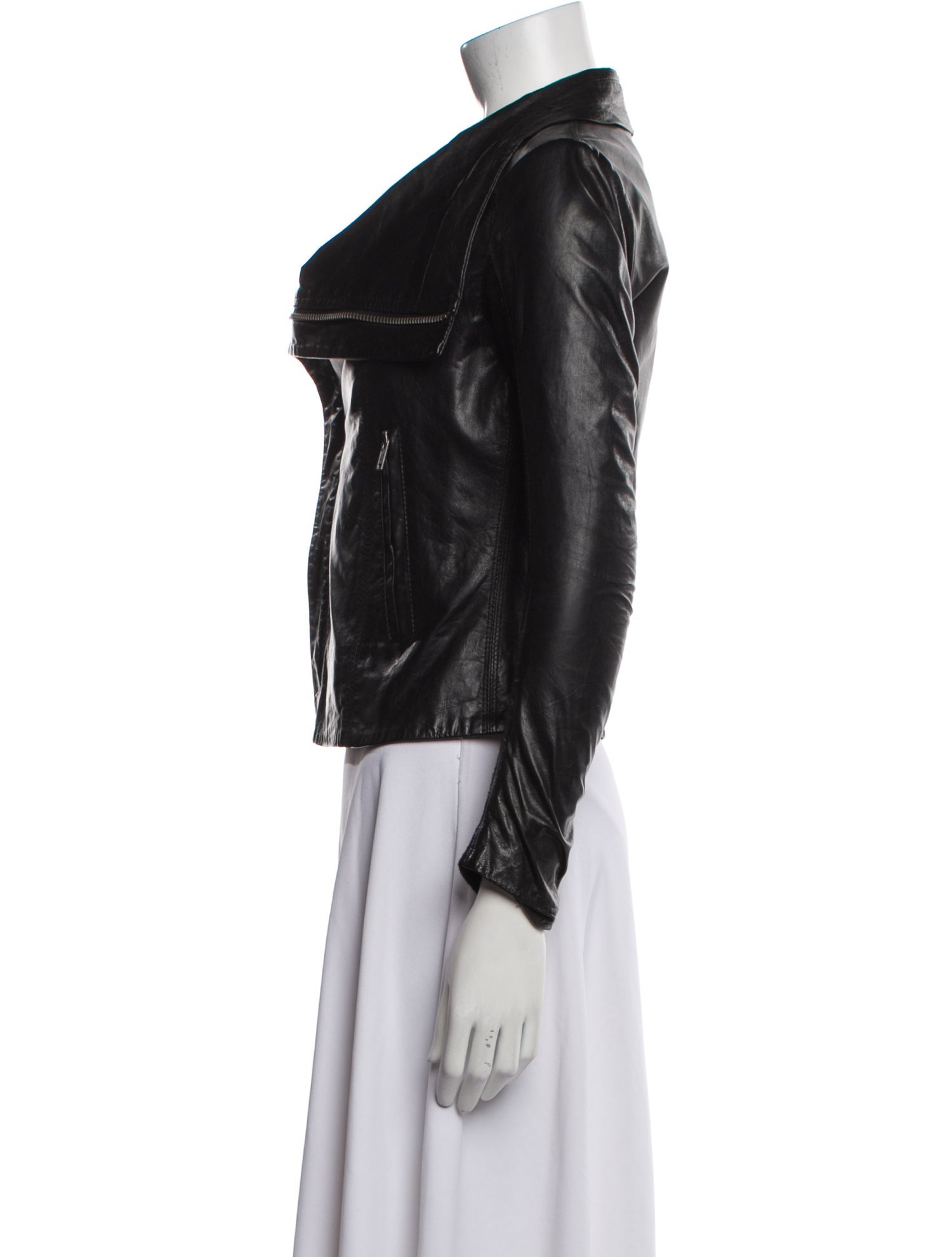 June Leather Biker Jacket