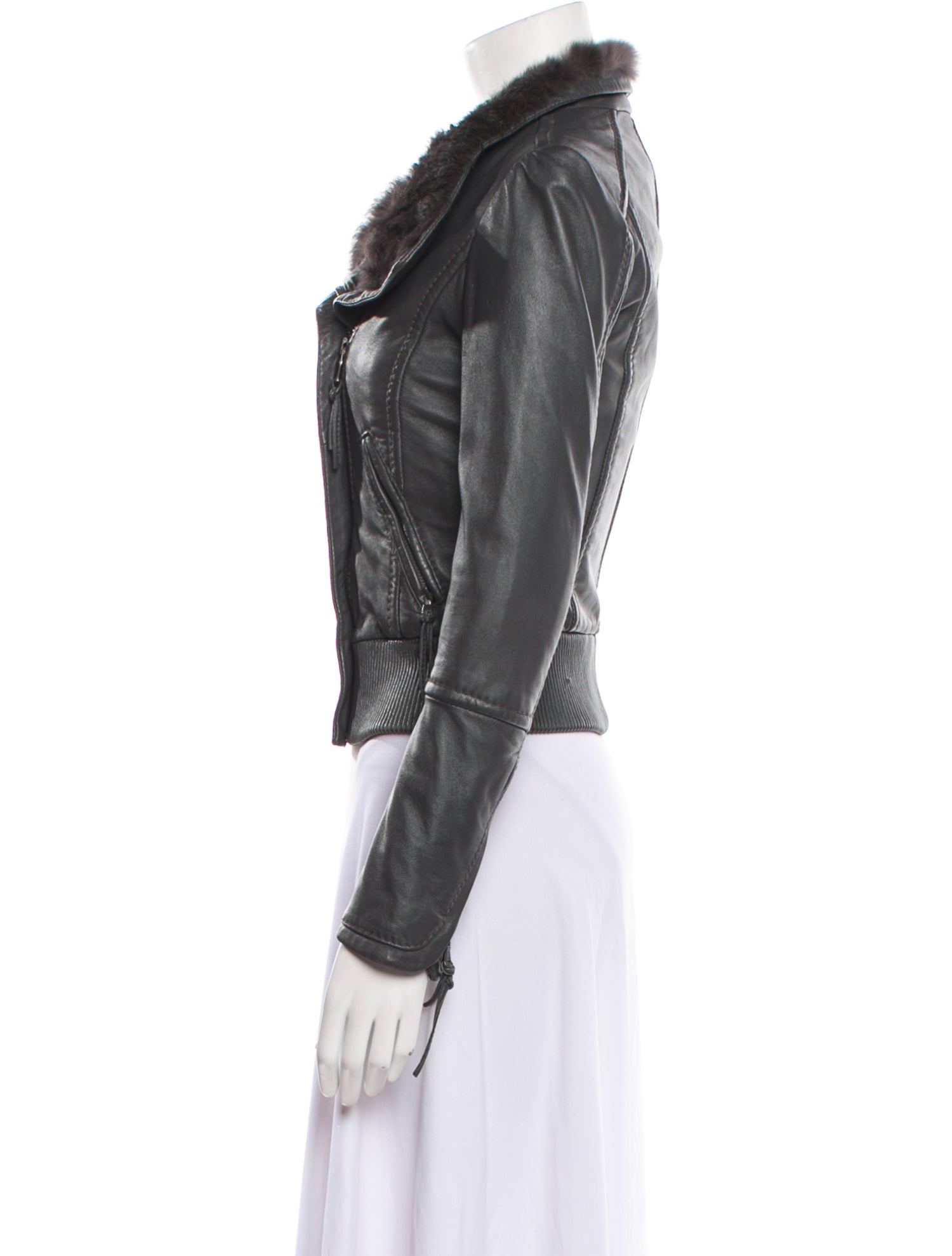 June Leather Biker Jacket