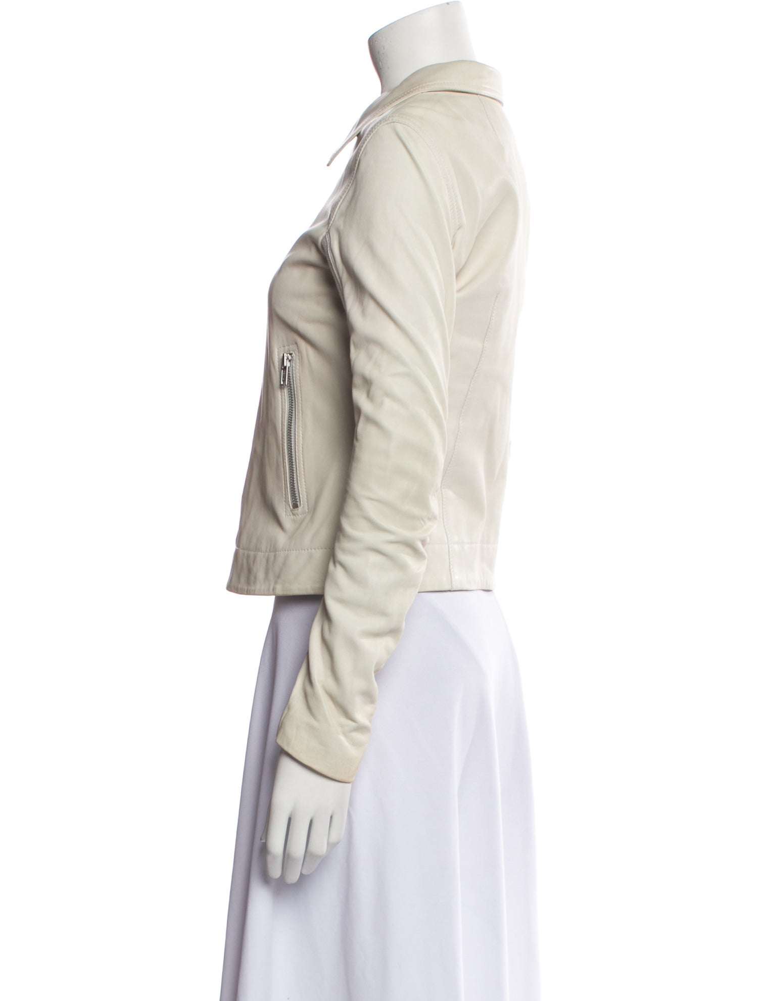 June Leather Biker Jacket