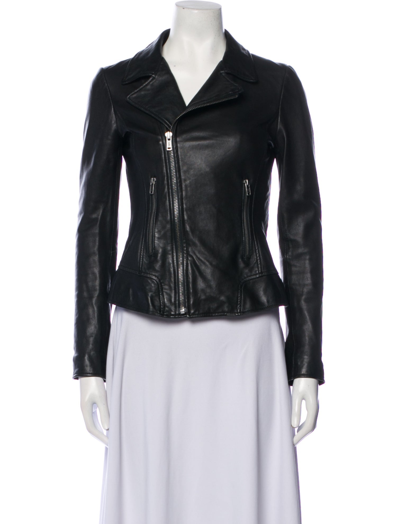 June Leather Biker Jacket