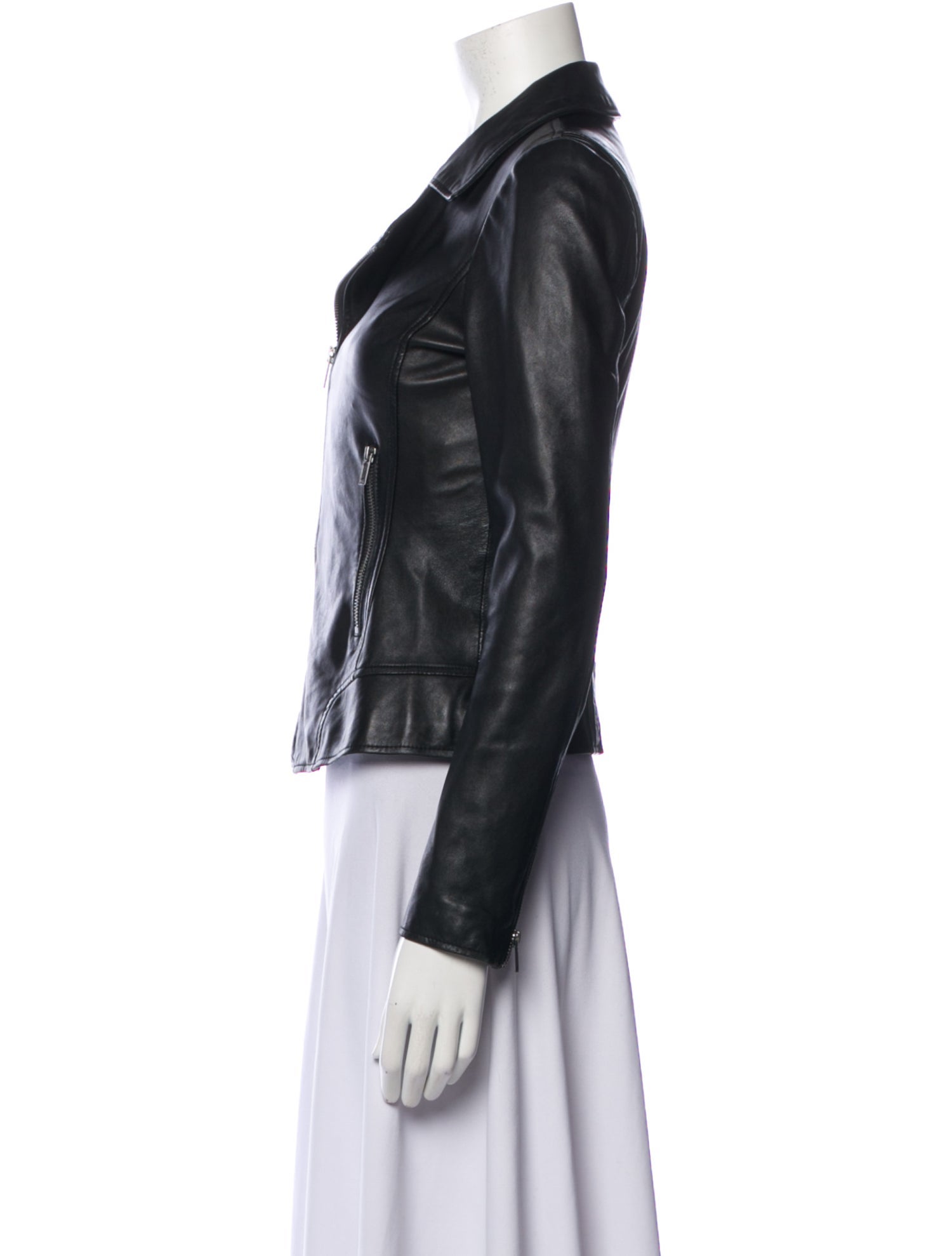 June Leather Biker Jacket