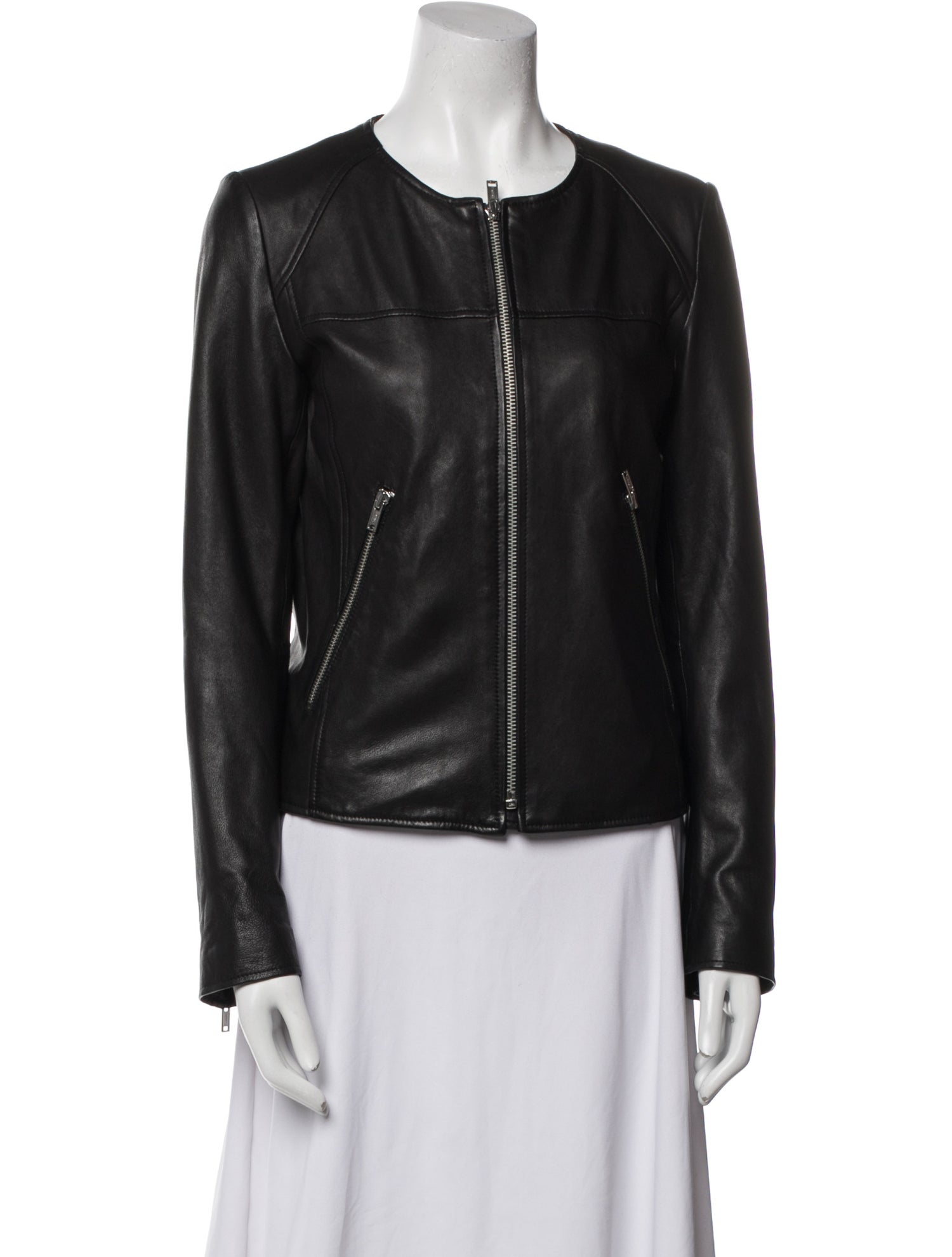 June Leather Biker Jacket