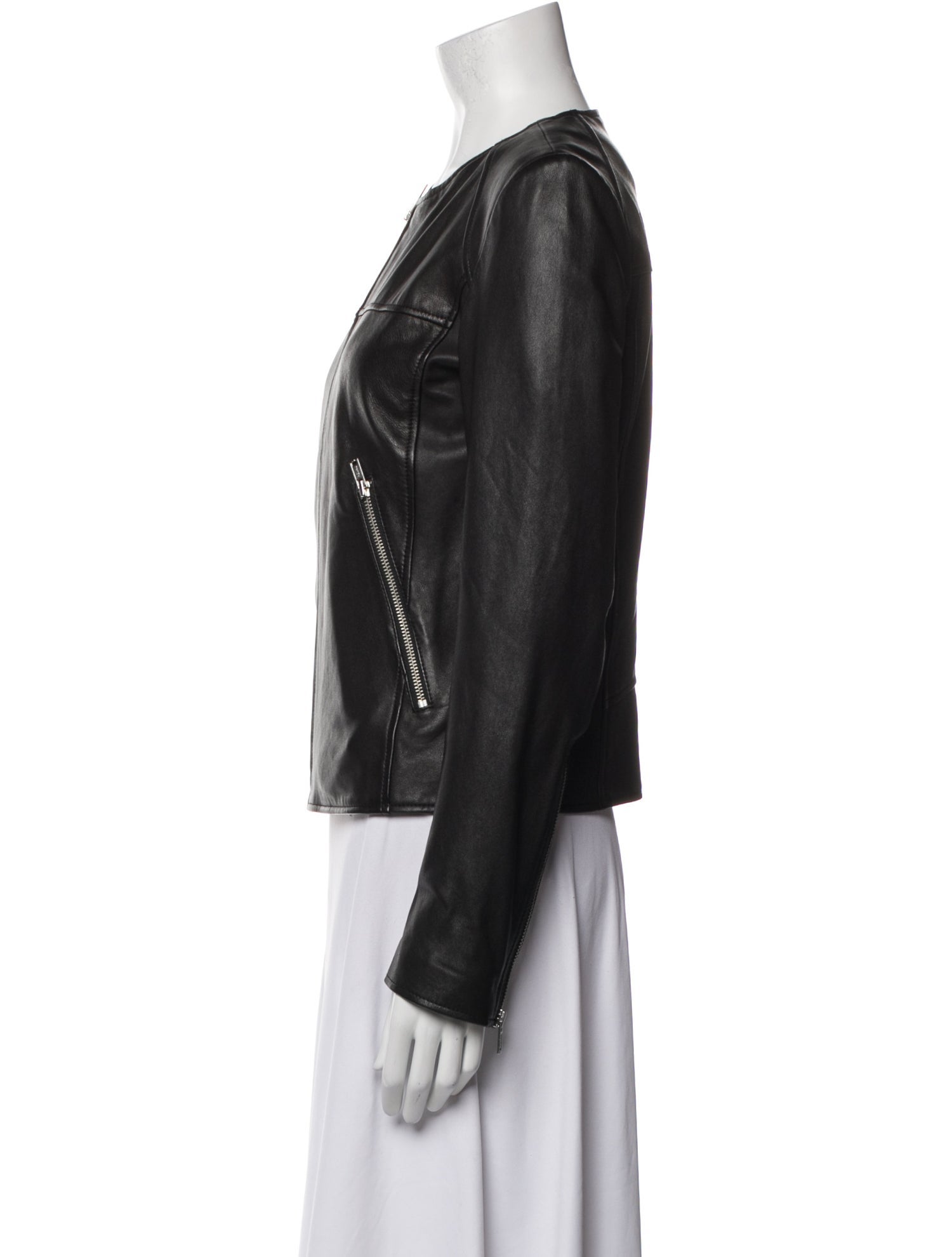 June Leather Biker Jacket