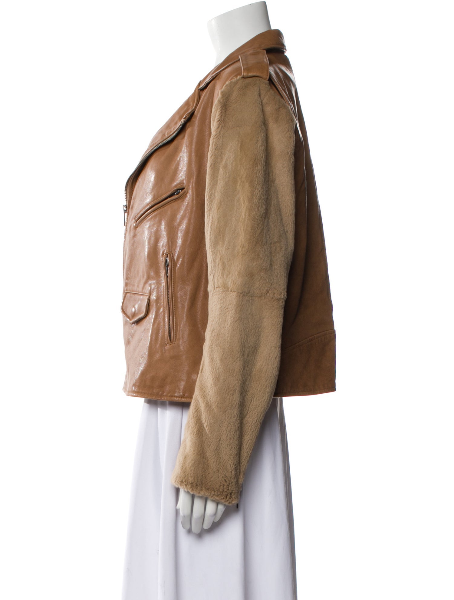 June Leather Biker Jacket